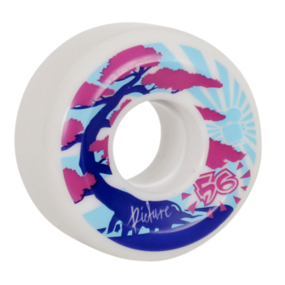 Picture Wheels - 80A Soft Street "Kushi" Wheels 56mm