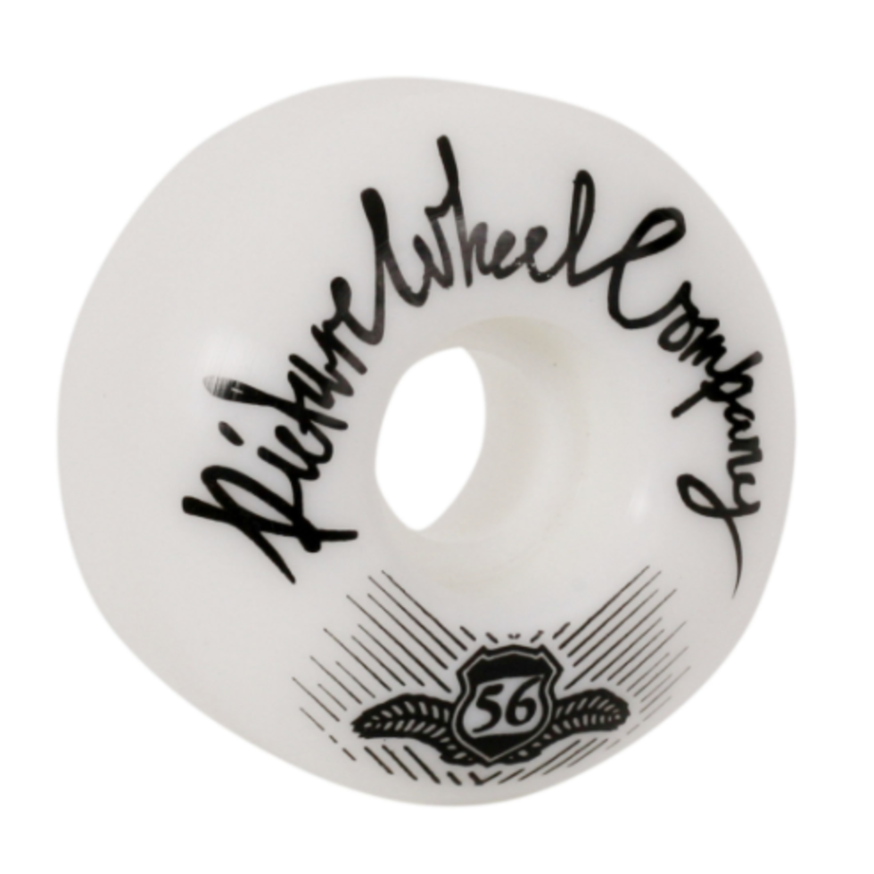 Picture Wheels - POP Black on White 56mm - 99A