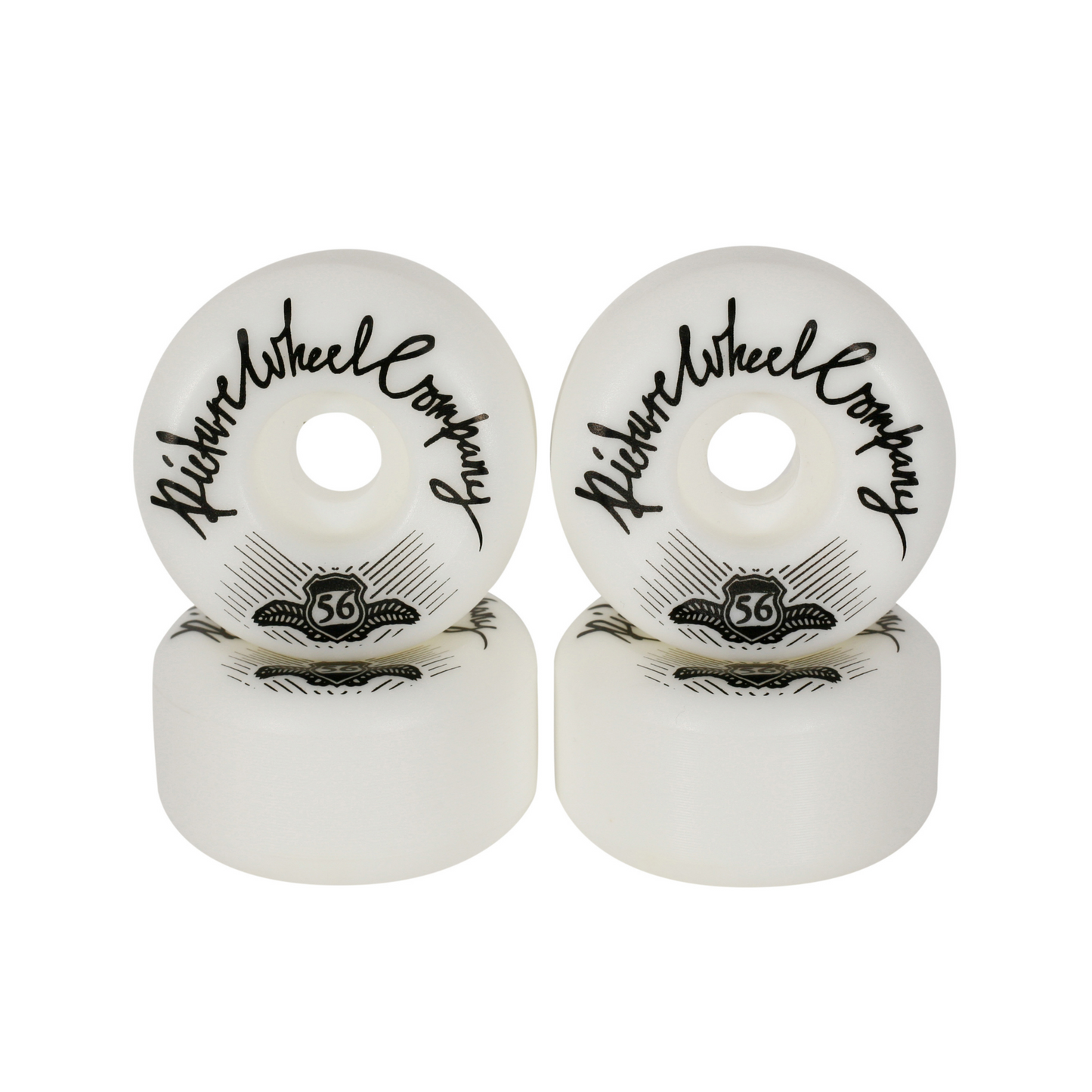 Picture Wheels - Shield 83B Conical Shape 56mm (BLACK)