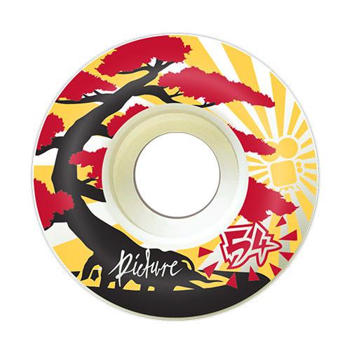 Picture Wheels - 80A Soft Street "Kushi" Wheels 54mm