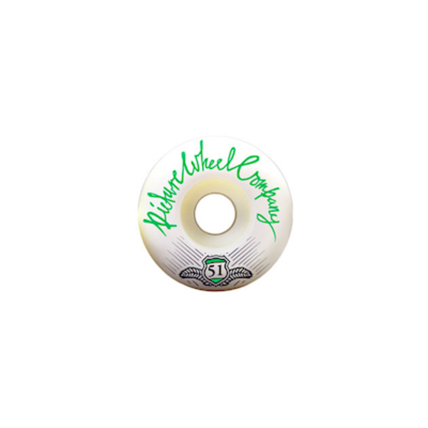 Picture Wheels - Shield 83B Conical Shape 51mm (GREEN)