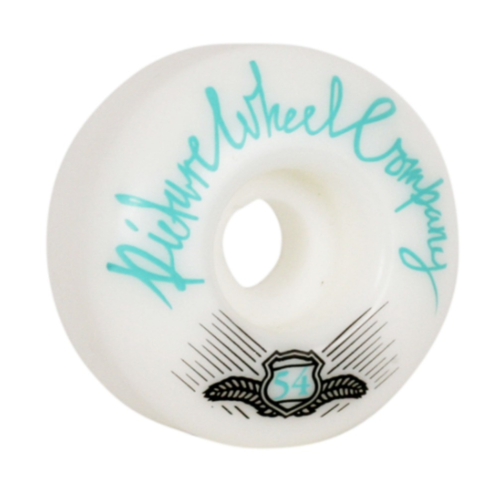 Picture Wheels - Shield 83B Conical Shape 54mm (TEAL)