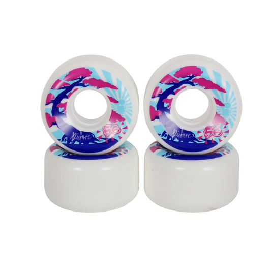 Picture Wheels - 80A Soft Street "Kushi" Wheels 56mm