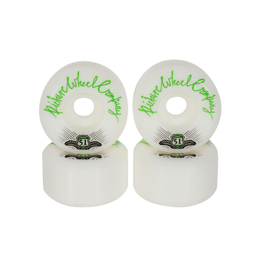 Picture Wheels - Shield 83B Conical Shape 51mm (GREEN)